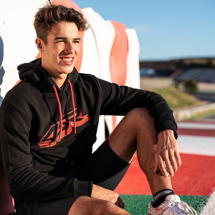 4SR Kapuzenpullover Black Series Red