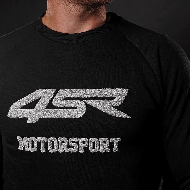 4SR herren Sweatshirt Motorsport Black