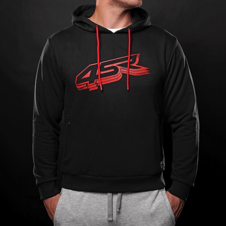 4SR Kapuzenpullover Black Series Red