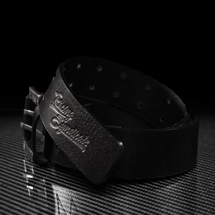 Kožený pásek Double Black