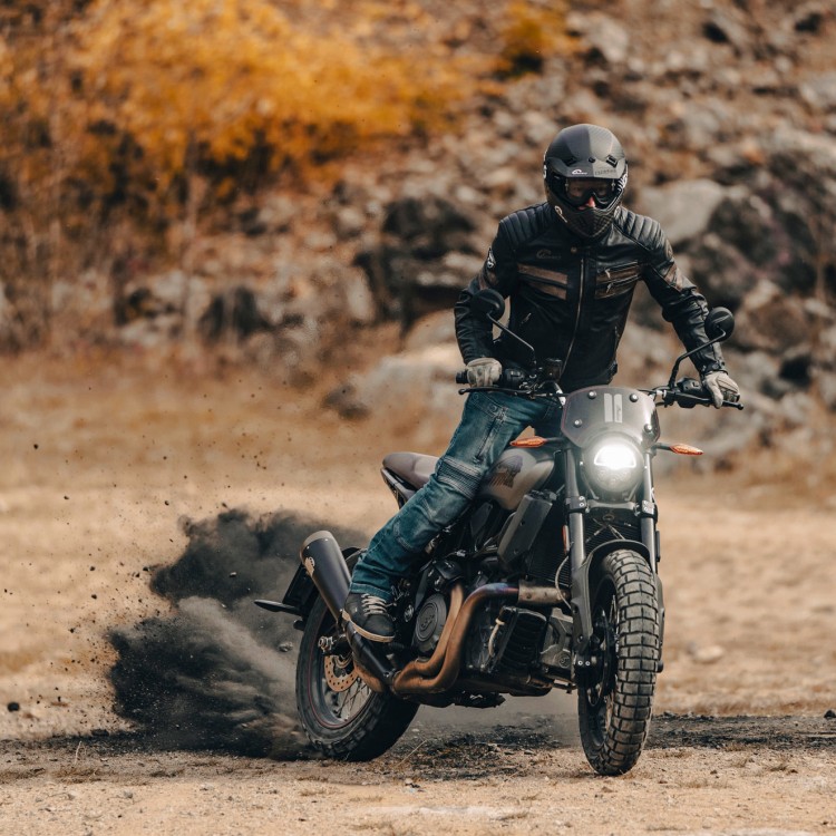 Cool Evo Brown - Motorradjacke - aktion