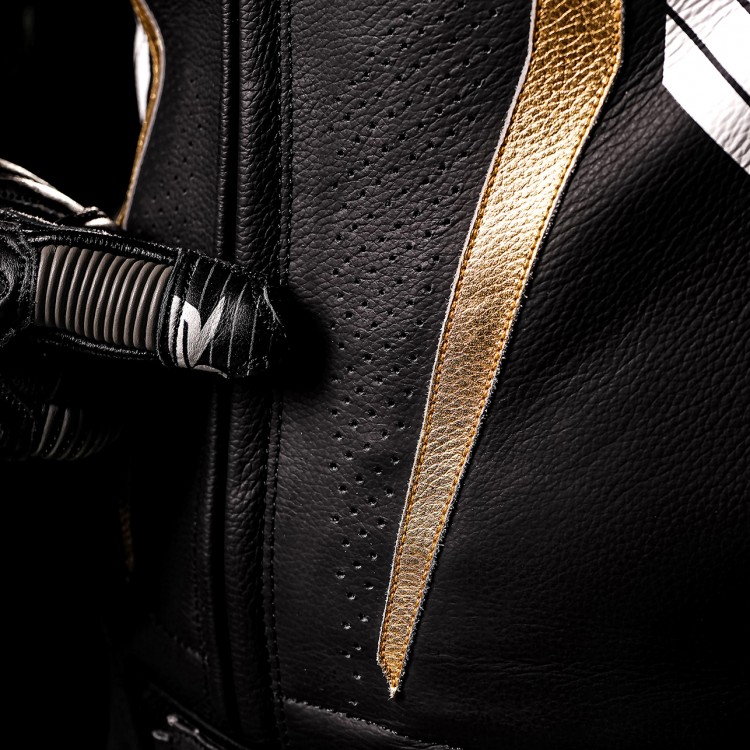 4SR RR Evo III Monster Green AR Airbag Ready Motorrad Lederkombi 2-Teiler 5