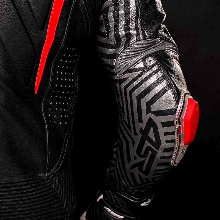 4SR Motorrad Lederkombi Racing Diablo AR Airbag Ready 5