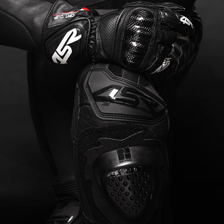 4SR Damen Motorrad Lederkombi Racing Lady Black Series 2-Teiler 4