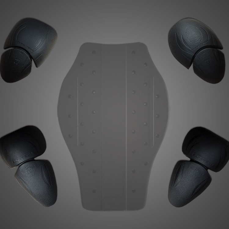 4SR Motorrad Lederjacke Hooligan Brown - Protektoren