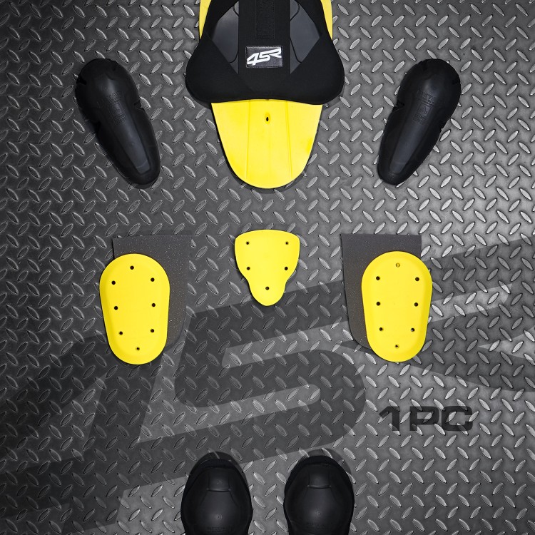 4SR Motorrad Lederkombi Racing Ultra Light AR Airbag Ready Protektoren