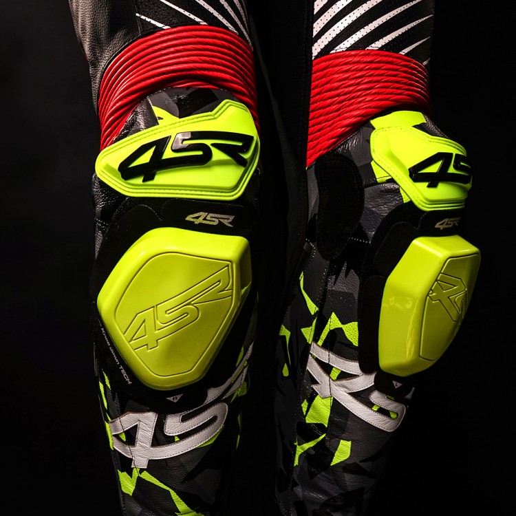 4SR Motorrad Lederkombi Racing Camo AR Airbag Ready