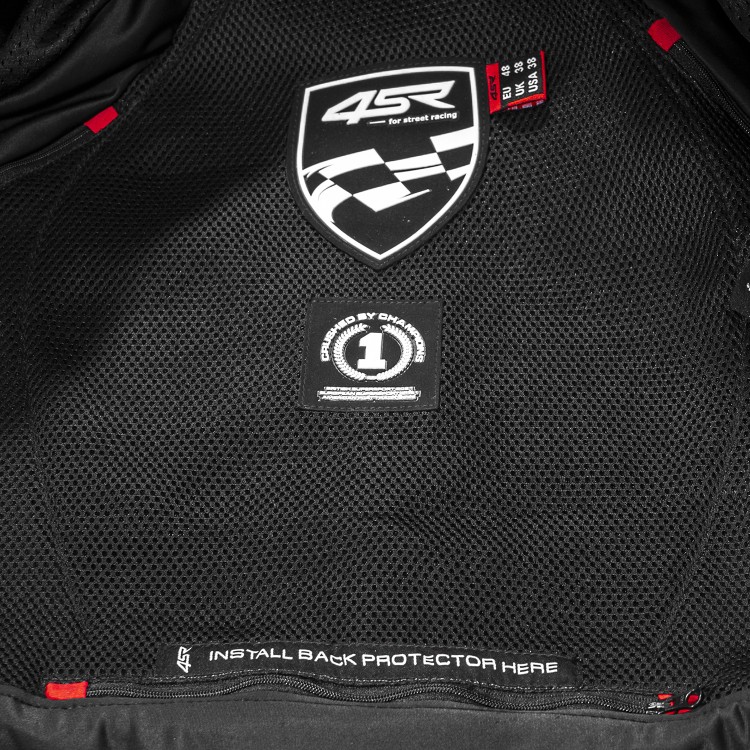 4SR motorrad lederjacke Club Sport AR