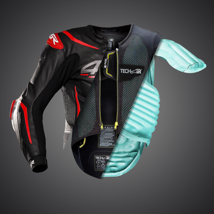 4SR Motorrad Lederkombi RR Evo III Diablo AR 2-Teiler 10