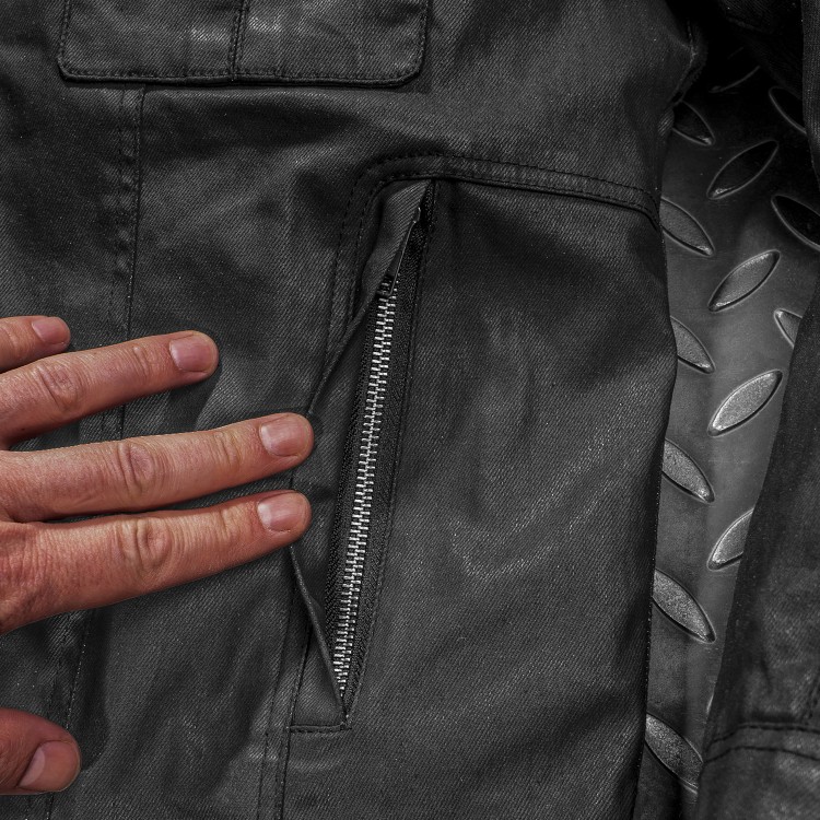 4SR Retro Motorradjacke Urban Cafe