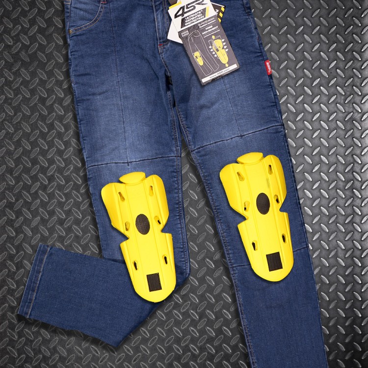 4SR Damen Motorradjeans GTS Lady Blue 5