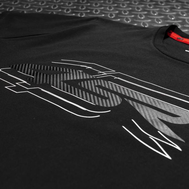 4SR männer T-Shirt Carbon Black 6