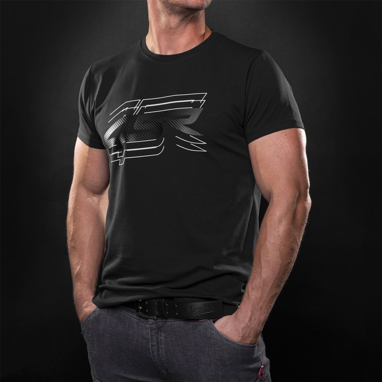 4SR männer T-Shirt Carbon Black 2