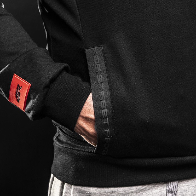 4SR Kapuzenpullover Hoodie Drift Black 2