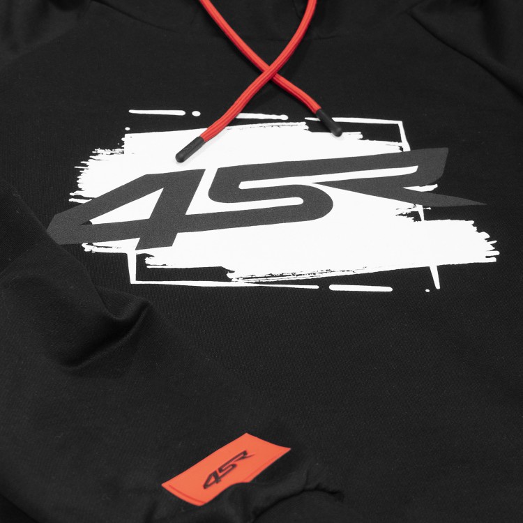 4SR Kapuzenpullover Hoodie Drift Black 3