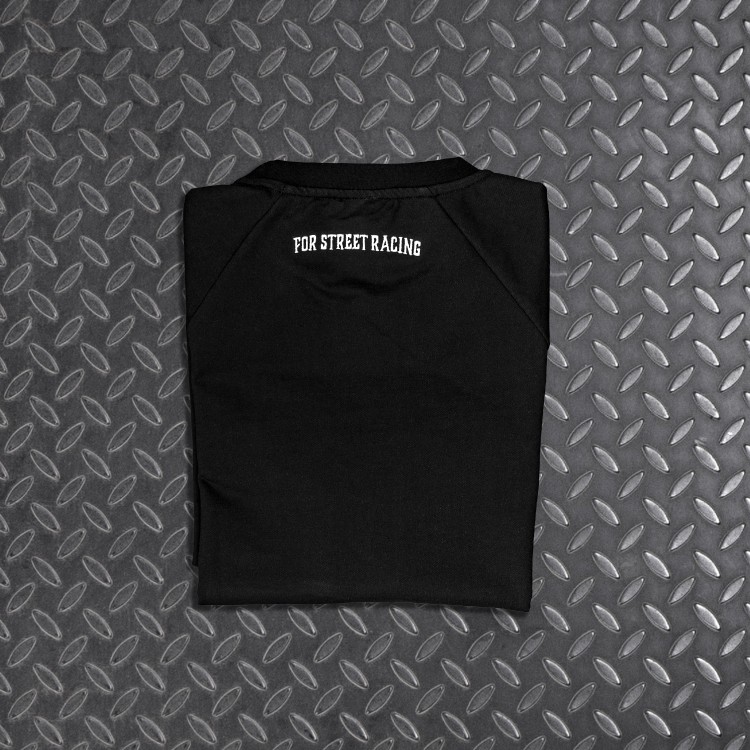 Schwarz 4SR Sweatshirt Motorsport Flag Black 7