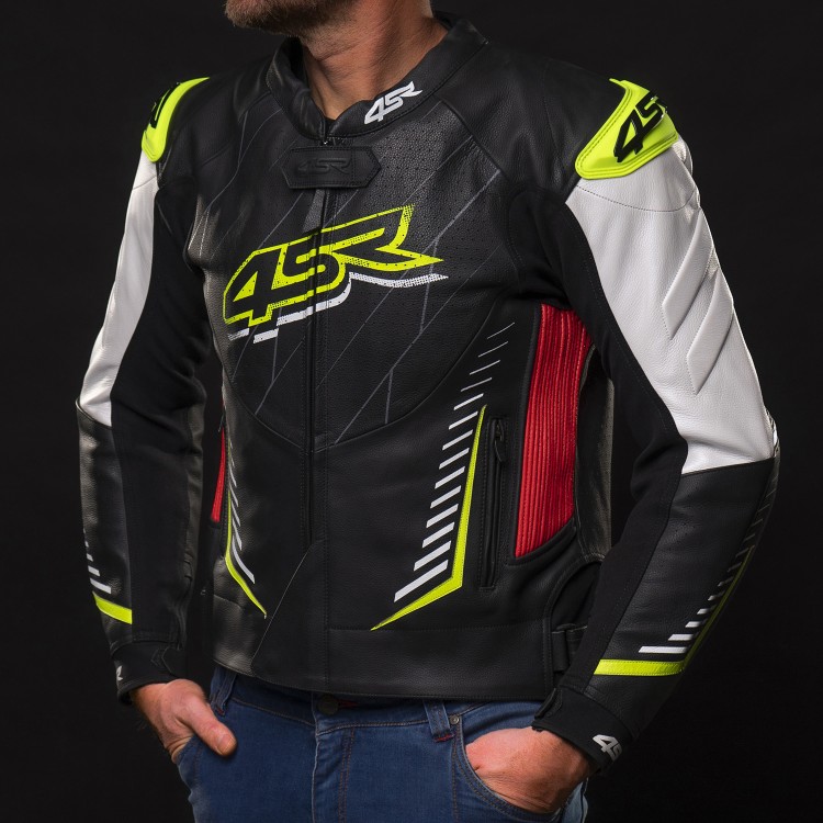 4SR Club Sport Neon AR - Die perfekte Jacke für sportliche Motorradfahrer 11