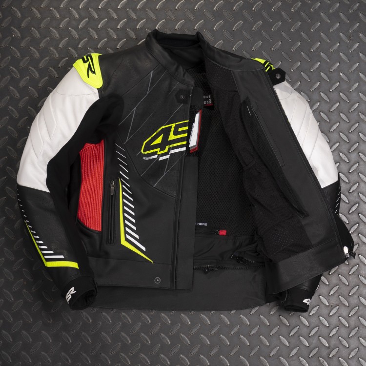 4SR Club Sport Neon AR - Die perfekte Jacke für sportliche Motorradfahrer 4