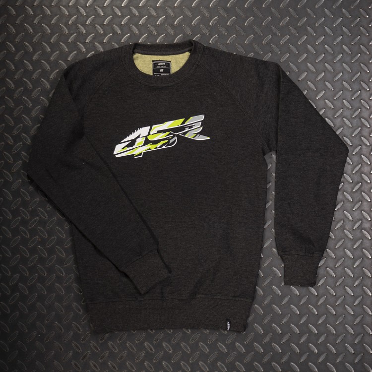 4SR Kevlarverstärkten Motorrad-Sweatshirt Crack Camo Yellow 2