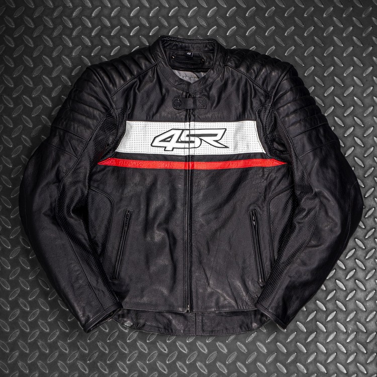 ROADSTER III RED - Motorrad-Lederjacke