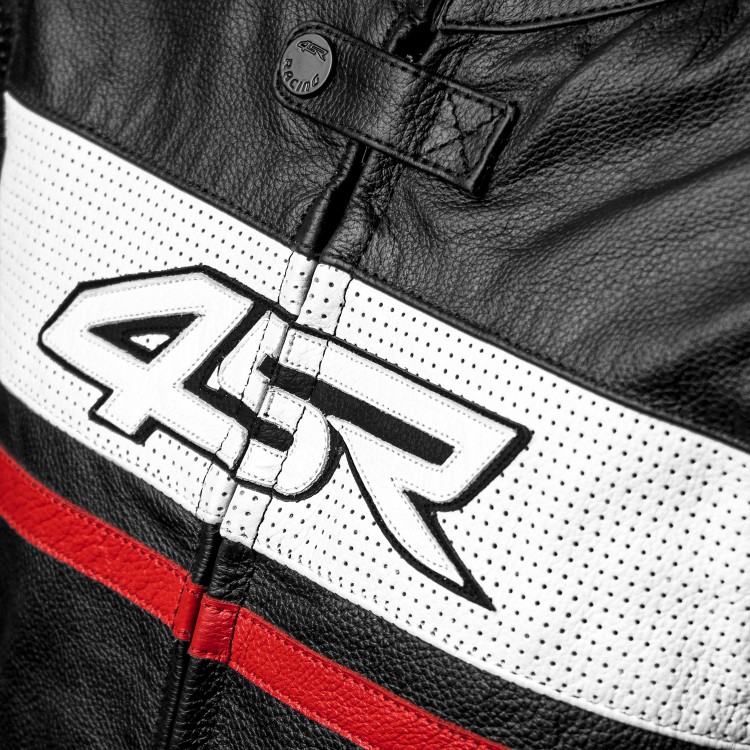 ROADSTER III RED - Motorrad-Lederjacke