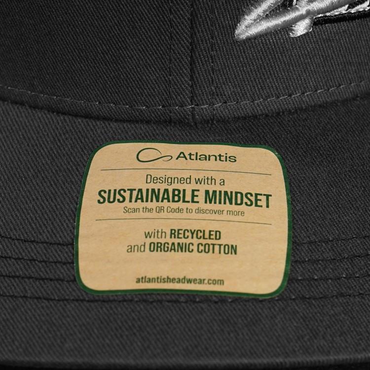 4SR Schildkappe Grey Badge