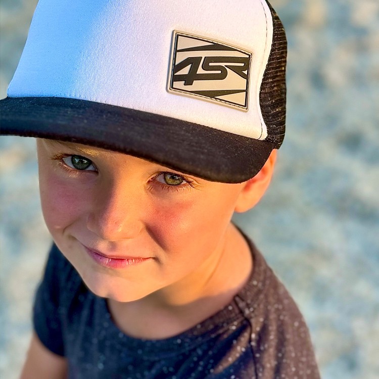 4SR Schildkappe Rookie BW