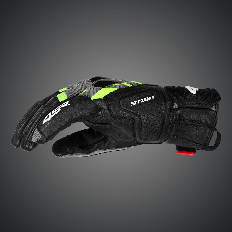 4SR Motorrad Handschuhe Stunt Yellow