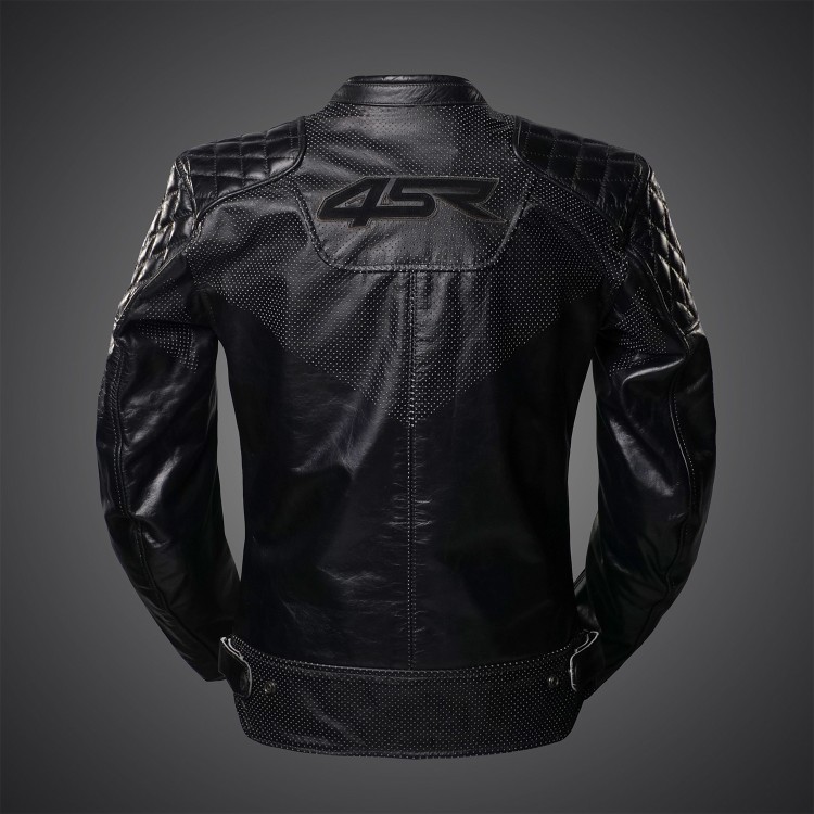 4SR Motorradjacke Scrambler Petroleum II