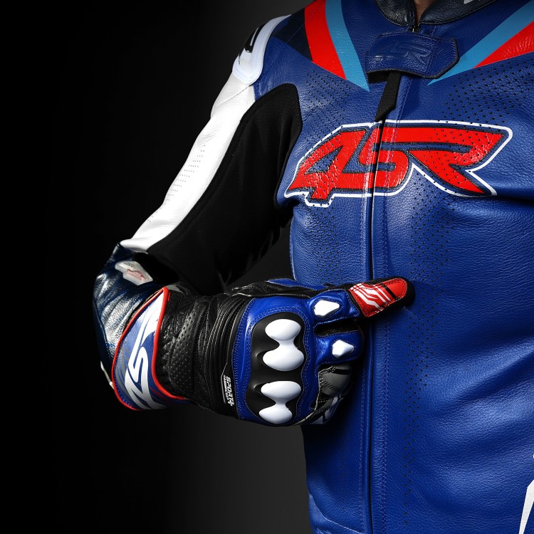 4SR RR Blue AR zweiteiliger Motorradkombi