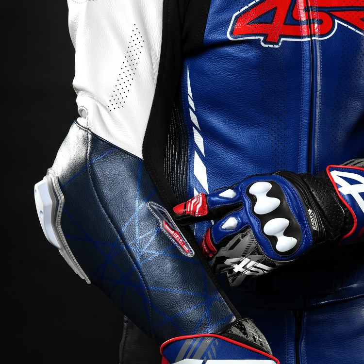 4SR RR Blue AR zweiteiliger Motorradkombi