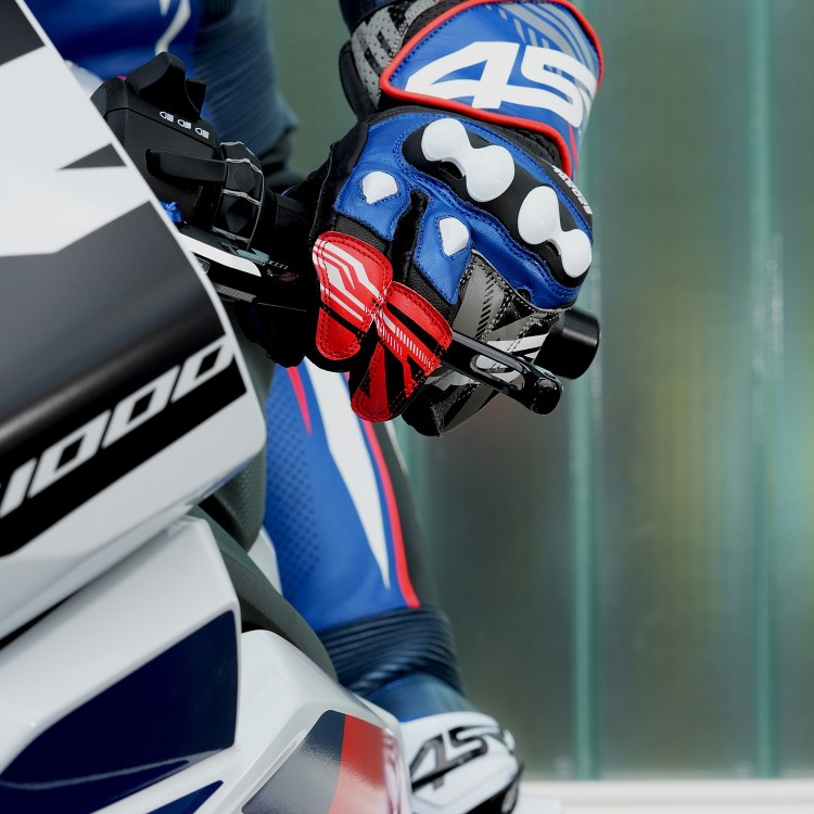 4SR Sport - Motorradhandschuhe Sport Cup Plus Evo Blue