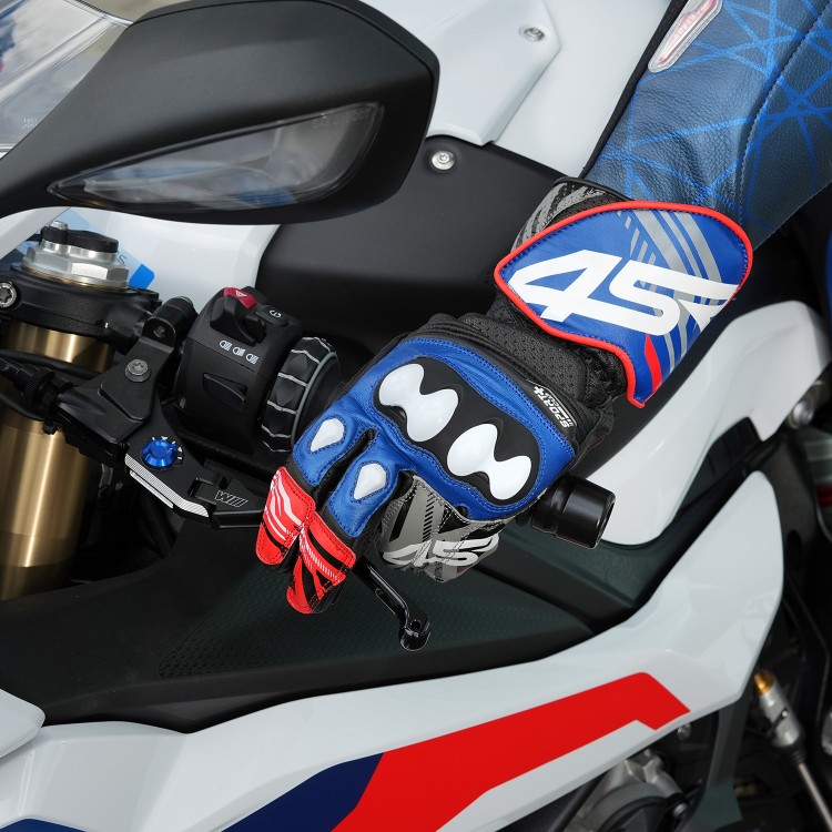 4SR Sport - Motorradhandschuhe Sport Cup Plus Evo Blue