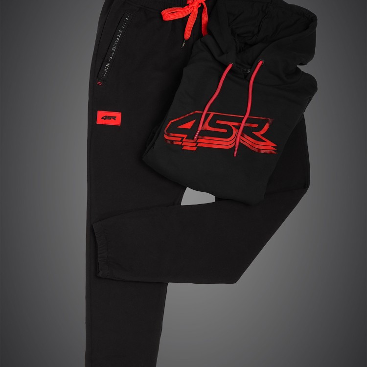 4SR Freizeit-Jogginghose Garage Black