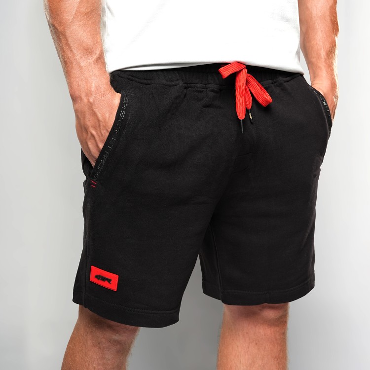 4SR Freizeit-Shorts Garage Black