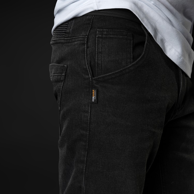 4SR Motorradjeans GTS Black