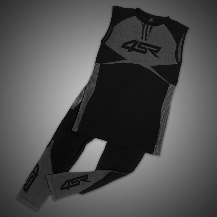 4SR funktionelles, nahtloses Kompressions-Tanktop Seamless Sleaveless