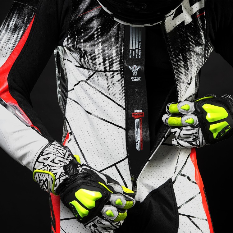 4SR Einteiler-Lederkombi Racing Ultra Light Matrix AR