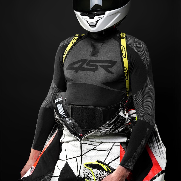 4SR Einteiler-Lederkombi Racing Ultra Light Matrix AR - Zipper Lock