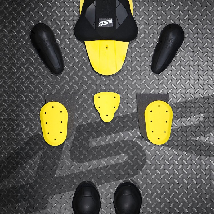 4SR Einteiler-Lederkombi Racing Ultra Light Matrix AR - Protektoren