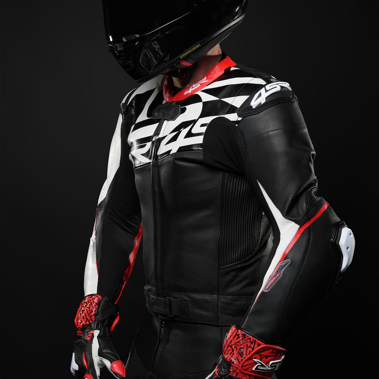 Zweiteilige Motorrad Lederkombi 4SR RR Pista AR