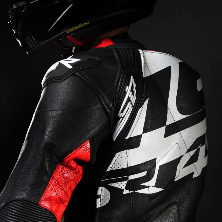 Zweiteilige Motorrad Lederkombi 4SR RR Pista AR