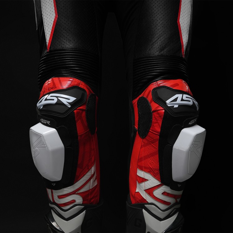 4SR Einteiliger Känguruleder-Rennkombi Racing Ultra Pista AR