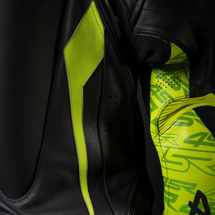 4SR Kinder-Einteiler Racing Junior Yellow AR