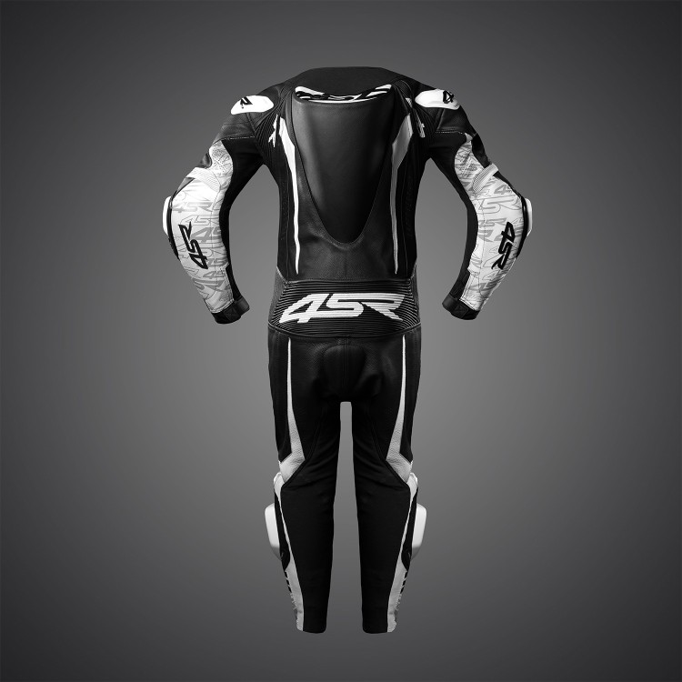 4SR Kinder-Einteiler Racing Junior White AR