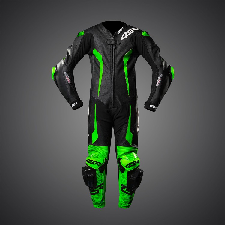 4SR Kinder-Einteiler Racing Junior Green AR