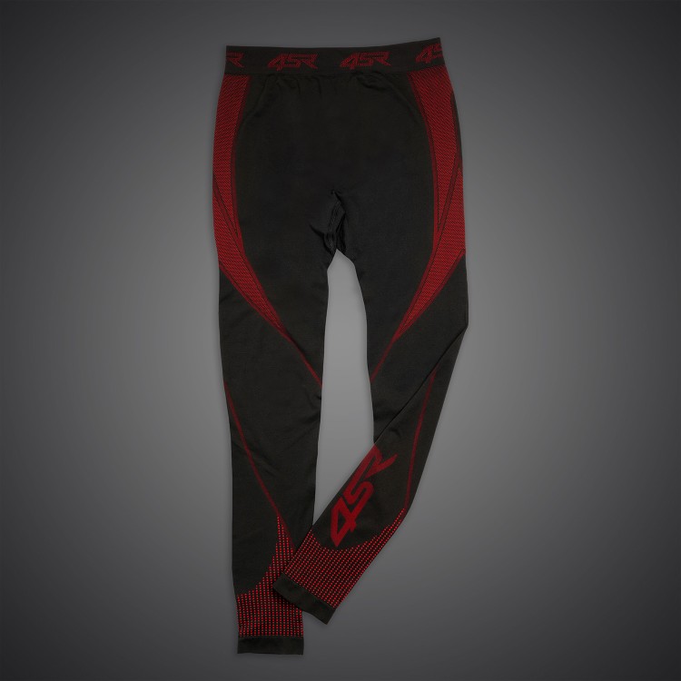4SR Damen-Funktionshose Ladies Seamless Pants Red