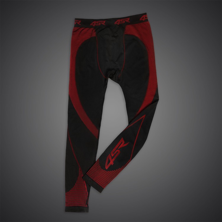 Funktionelle nahtlose Unterwäsche Seamless Pants Red
