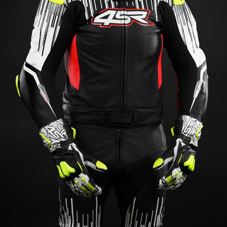4SR RR Stripes AR zweiteilige Motorradkombi RR Stripes AR