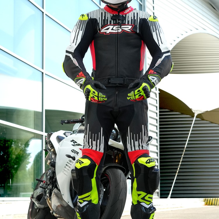 4SR RR Stripes AR zweiteilige Motorradkombi RR Stripes AR